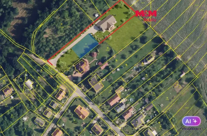 Prodej pozemku pro bydlení, Přerov, Mezilesí II, 1608 m2