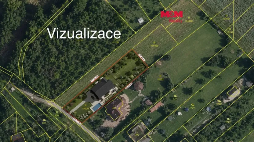 Prodej pozemku pro bydlení, Přerov, Mezilesí II, 1466 m2