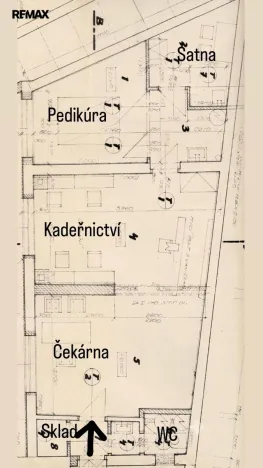 Pronájem obchodního prostoru, Praha - Modřany, Komořanská, 67 m2