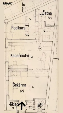 Pronájem obchodního prostoru, Praha - Modřany, Komořanská, 67 m2