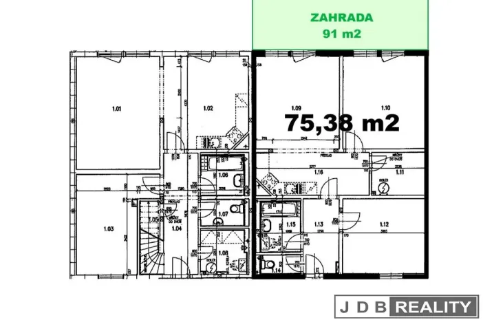 Prodej bytu 3+kk, Chýně, Na Kališti, 76 m2