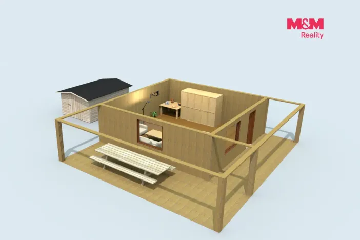 Prodej chaty, Čáslav, Chotusická, 8 m2