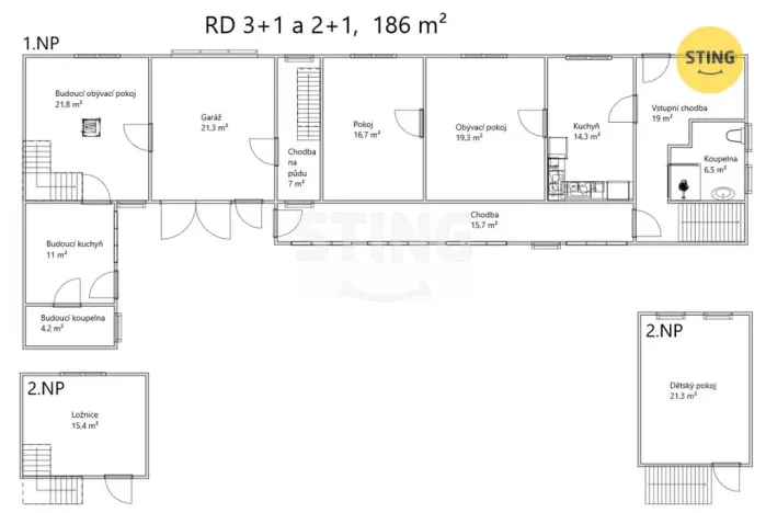 Prodej rodinného domu, Racková, 146 m2
