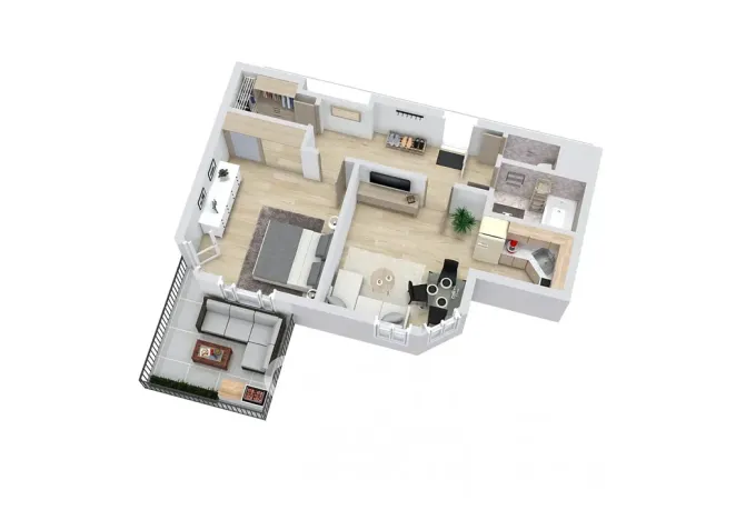 Prodej bytu 2+kk, Praha - Kunratice, K Václavce, 71 m2