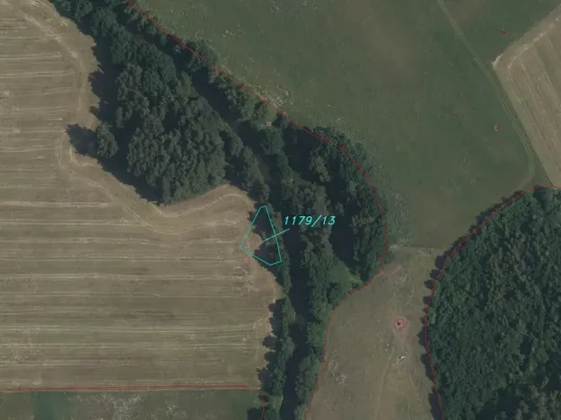 Dražba louky, Lužnice, 552 m2