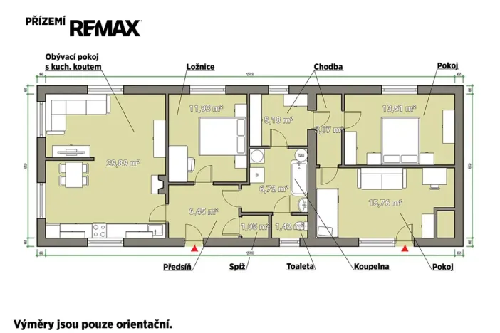 Prodej chalupy, Mezholezy, 96 m2