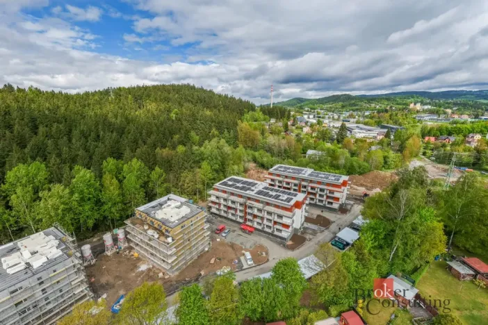Pronájem bytu 1+kk, Jablonec nad Nisou - Rýnovice, Jezdecká, 35 m2