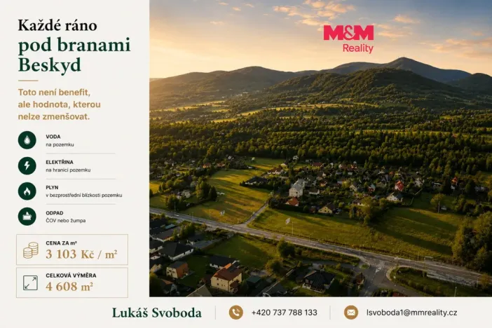 Prodej komerčního pozemku, Frýdlant nad Ostravicí, 4608 m2