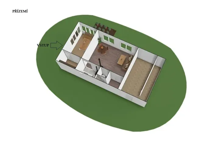 Prodej chaty, Borová, 53 m2