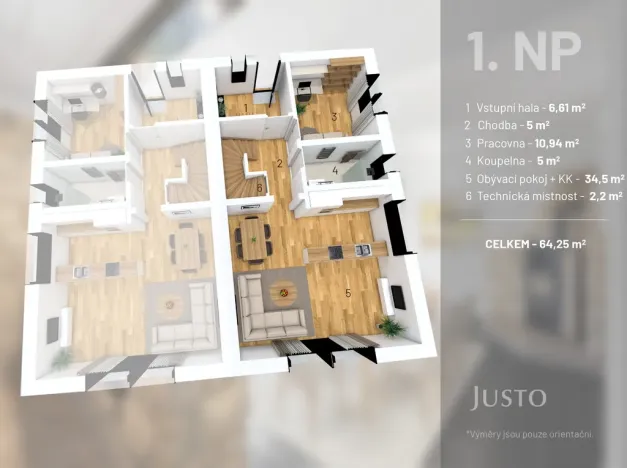 Prodej bytu 5+kk, Včelná, Okružní, 123 m2