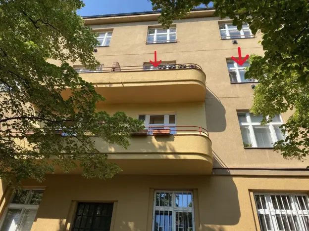 Pronájem bytu 1+1, Praha - Bubeneč, Terronská, 55 m2