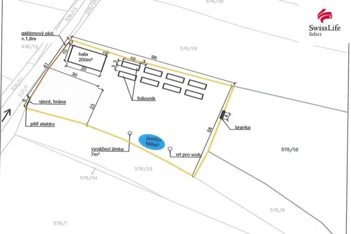 Prodej komerčního pozemku, Chotíkov, 15440 m2