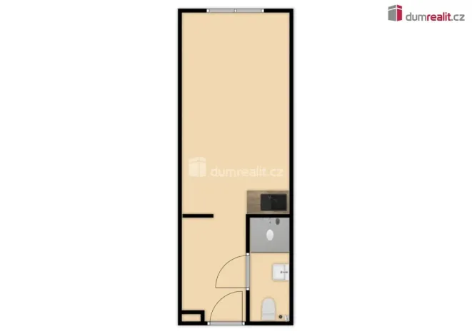 Prodej bytu 1+kk, Praha - Chodov, Čenětická, 23 m2