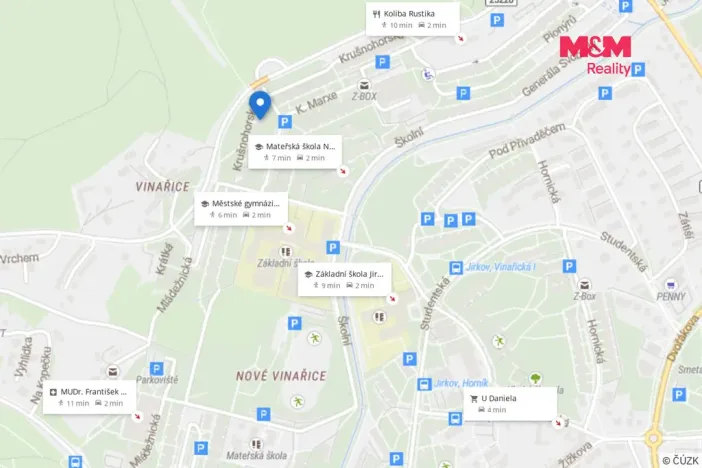 Prodej bytu 4+1, Jirkov, Krušnohorská, 76 m2