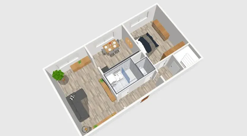 Pronájem bytu 2+1, Brno, Kunštátská, 59 m2