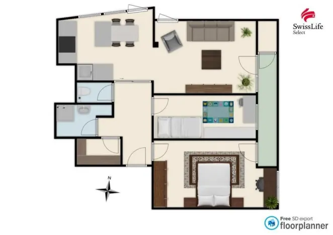 Prodej bytu 3+kk, Praha - Stodůlky, Petržílkova, 83 m2