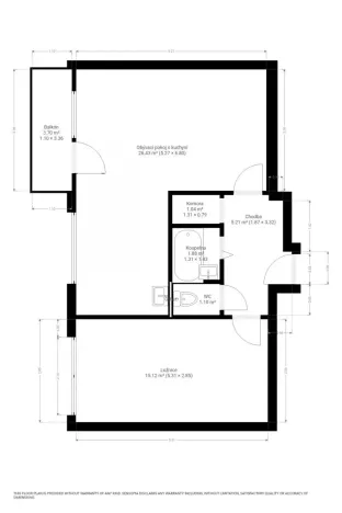 Prodej bytu 2+kk, Ostrava - Výškovice, Staňkova, 50 m2