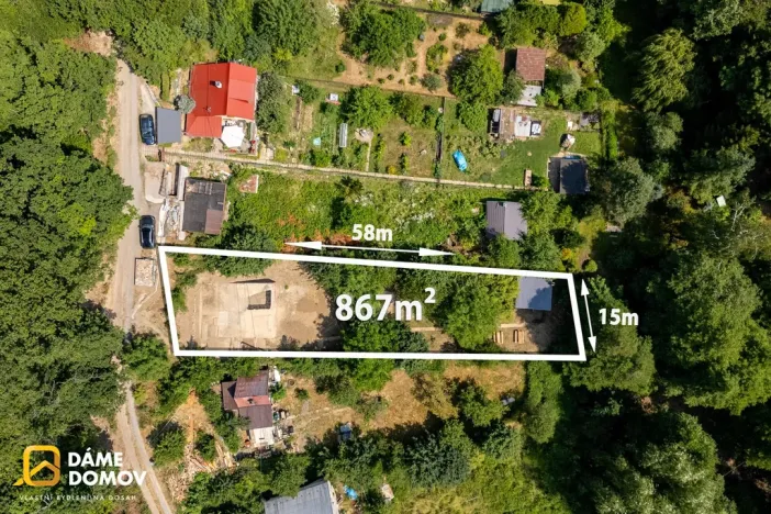 Prodej pozemku pro bydlení, Zlín - Příluky, Štákovy Paseky, 803 m2