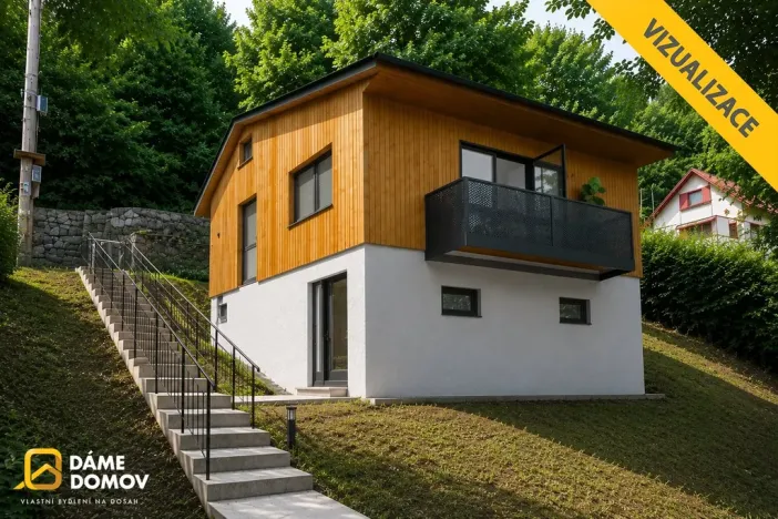 Prodej pozemku pro bydlení, Zlín - Příluky, Štákovy Paseky, 803 m2