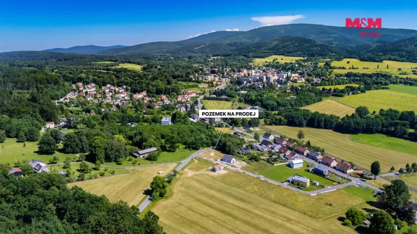 Prodej pozemku pro bydlení, Nové Město pod Smrkem - Hajniště, 1229 m2