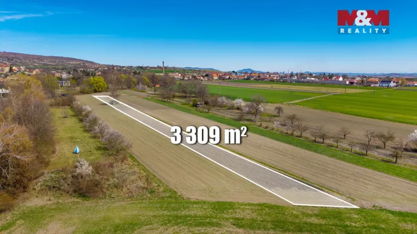 Prodej pole, Třebenice, 3309 m2