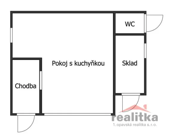 Prodej zahrady, Opava - Předměstí, Jaselská, 15 m2