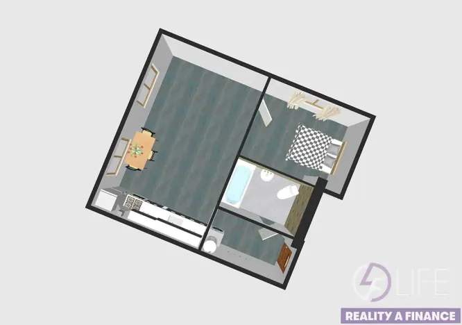 Prodej bytu 2+kk, Hostinné, Nádražní, 52 m2
