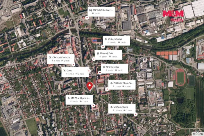 Pronájem bytu 3+1, Valašské Meziříčí, Vsetínská, 75 m2