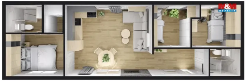 Prodej rodinného domu, Velké Svatoňovice, 59 m2