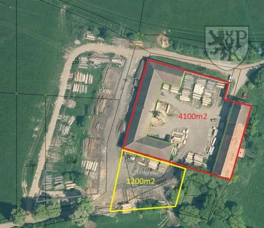 Pronájem výrobních prostor, Kocelovice, 4100 m2