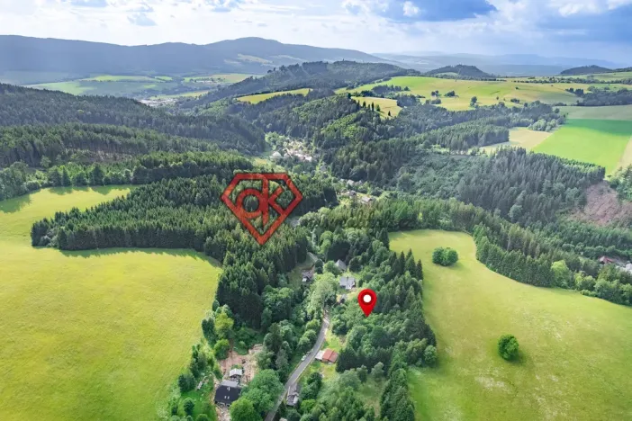 Prodej pozemku pro bydlení, Červená Voda, 616 m2