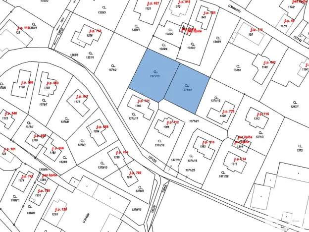 Pronájem pozemku pro bydlení, Hradec Králové, 1399 m2