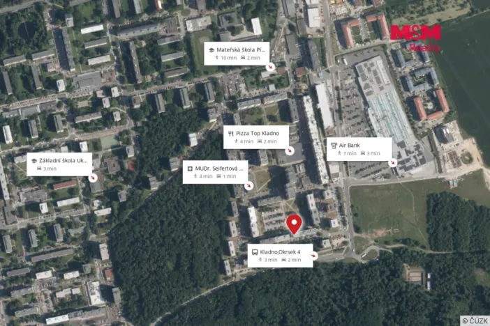 Prodej bytu 1+kk, Kladno - Kročehlavy, V Bažantnici, 26 m2
