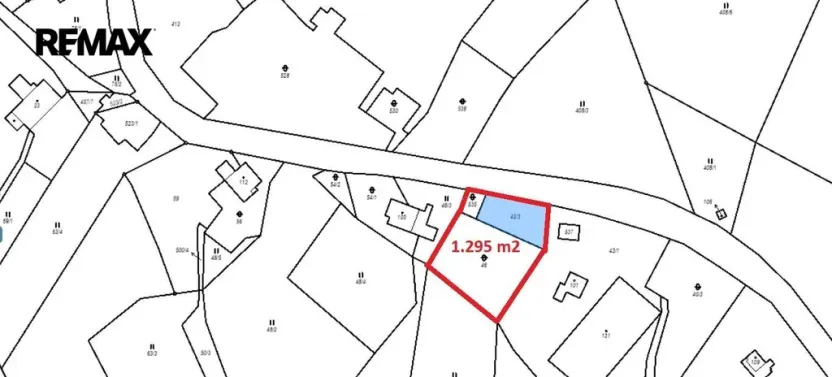 Prodej pozemku pro bydlení, Nová Ves v Horách, 1295 m2