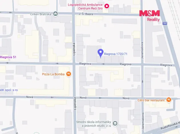 Prodej bytu 2+kk, České Budějovice - České Budějovice 3, Riegrova, 44 m2