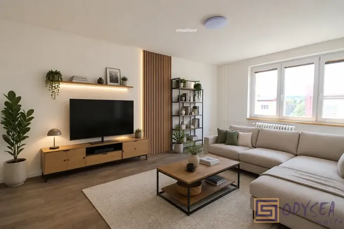 Pronájem bytu 2+1, Klimkovice, Nerudova, 54 m2