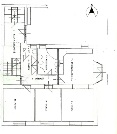 Pronájem bytu 3+kk, Praha - Řepy, Severýnova, 85 m2