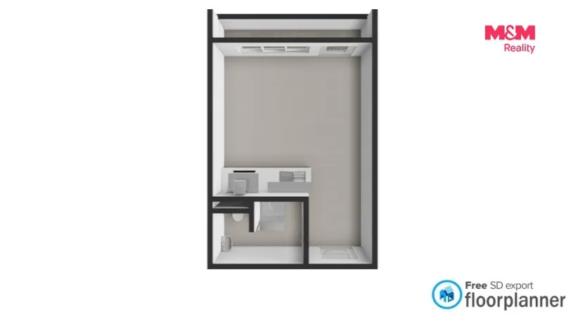 Prodej bytu 1+kk, Klášterec nad Ohří, Budovatelská, 25 m2