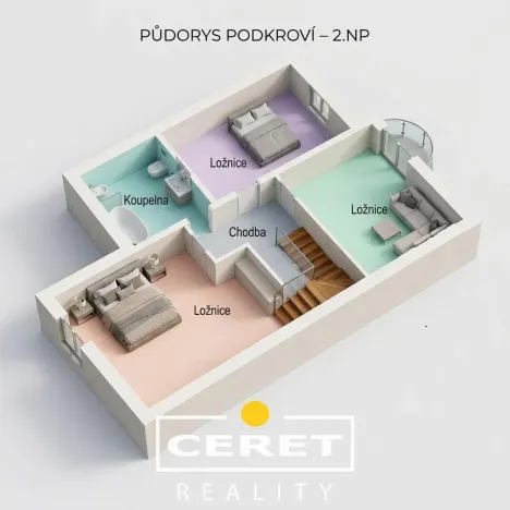 Prodej rodinného domu, Louny, Javorová, 142 m2