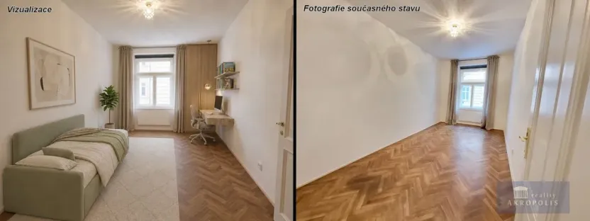Prodej bytu 3+kk, Praha - Libeň, Kotlaska, 56 m2