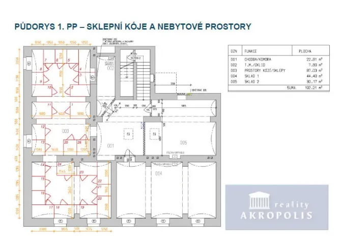 Prodej bytu 3+kk, Praha - Libeň, Kotlaska, 56 m2