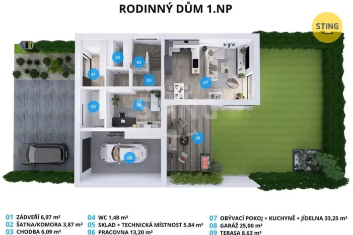 Prodej rodinného domu, Ostrava, Pod Lanovkou, 200 m2