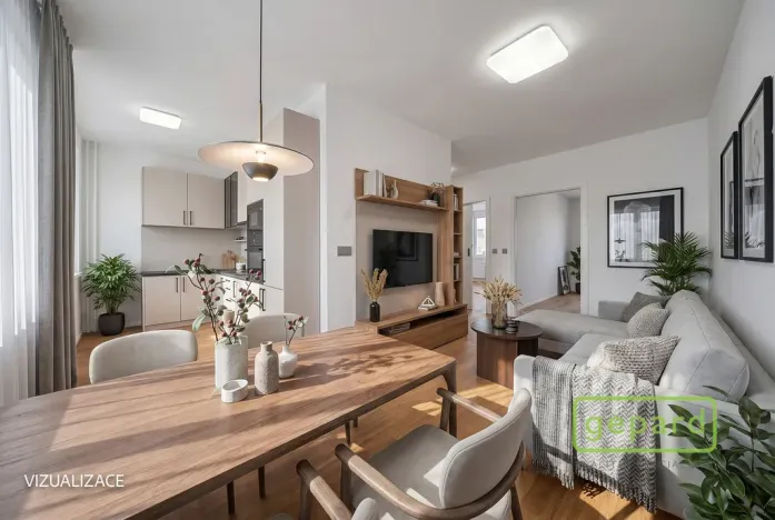 Prodej bytu 3+kk, Pardubice, Bělehradská, 63 m2