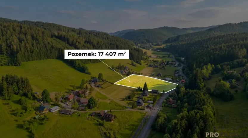 Prodej pozemku pro bydlení, Velké Karlovice, 17407 m2