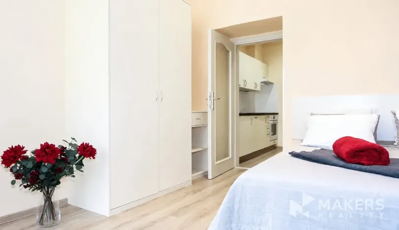 Pronájem bytu 1+1, Praha - Vinohrady, Máchova, 40 m2