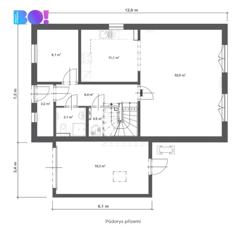 Prodej rodinného domu, Olšany u Prostějova, 175 m2