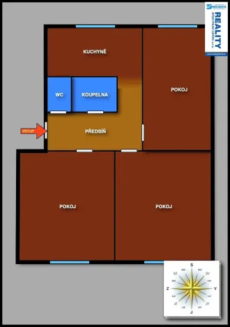 Prodej bytu 3+1, České Budějovice, Skuherského, 81 m2