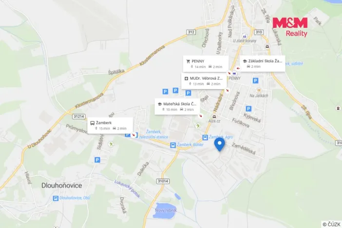 Pronájem bytu 4+1, Žamberk, Zemědělská, 100 m2