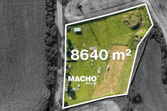 Prodej pozemku pro bydlení, Drevníky, 8640 m2