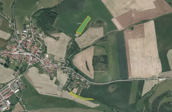 Prodej pole, Budětice, 104973 m2